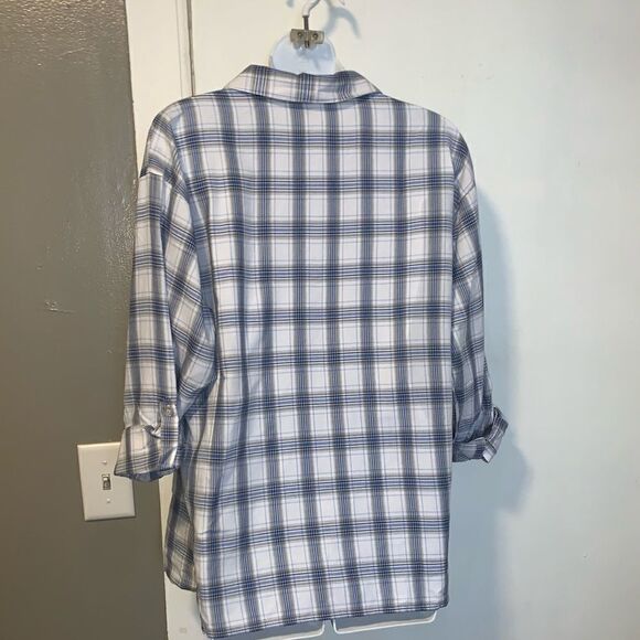 FOREVER21 Plaid Pocket Shirt- S NWT - Picture 4 of 7
